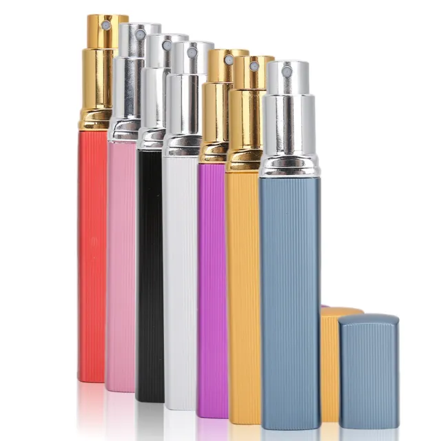 7pcs Refillable Perfume Atomizers Empty Liquid Dispensing Spray Bottles 12ml BST