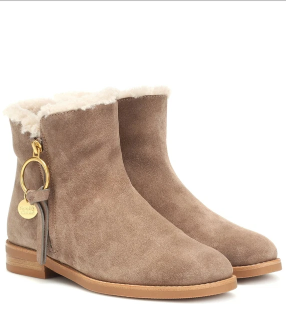 See by Chloé -  Bottines fourrées T 37 réf Louise