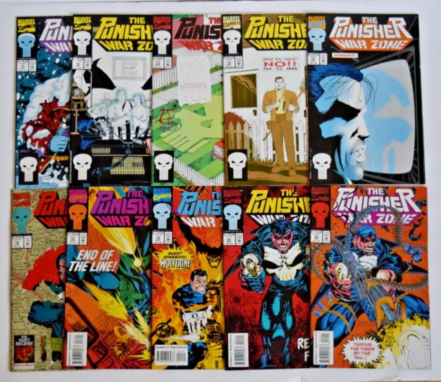 Punisher War Zone (1992) 39 Issue Comic Run #1-41, Annuals 1&2 Marvel Comics 2