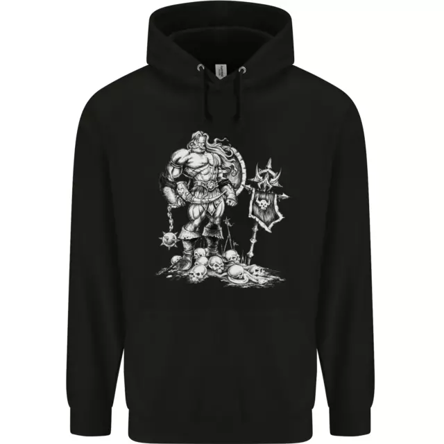 Viking Warrior Teschio Thor Odin Valhalla Mma Uomo Felpa