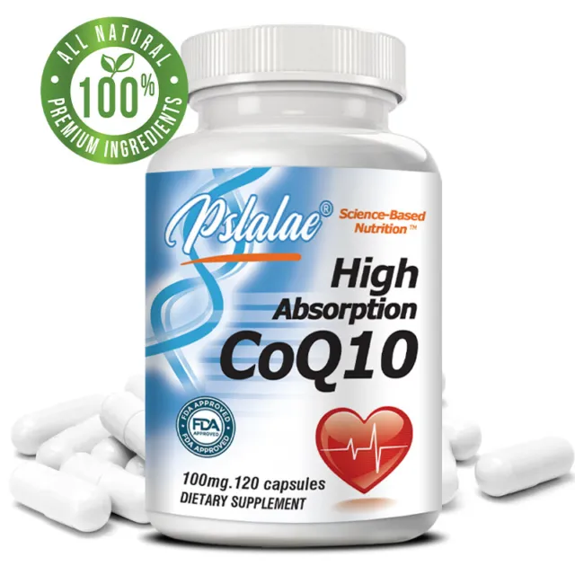 High Absorption CoQ10 - Antioxidants, Heart Health, Increased Energy & Endurance