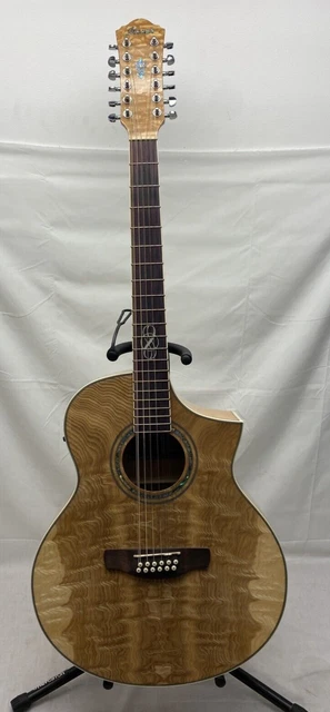 Ibanez Exotic Wood Series EW2012ASENT 12-String Acoustic-Electric Guitar Gloss