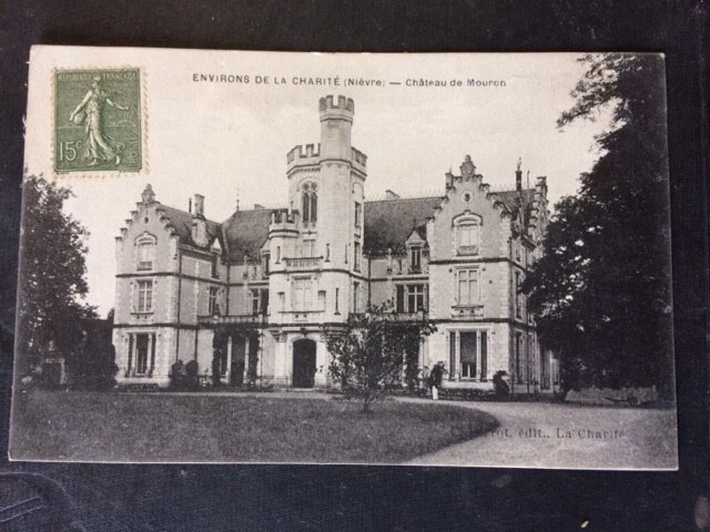 CPA - 58 -environs de LA CHARITÉ SUR LOIRE - chateau de mouron  - 575