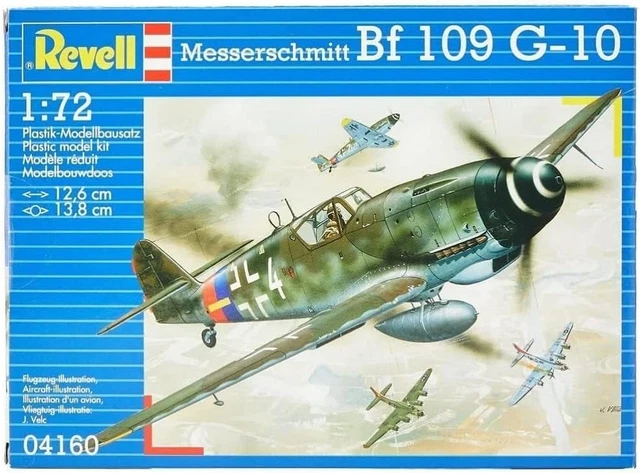 - 4160 - Maquette - Messerschmitt Bf 109 G-10 - Echelle 1:72