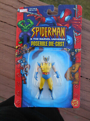 2003 Toy Biz (Wolverine) Die-Cast Poseable 2 3/4" Action Figure - Wolverine