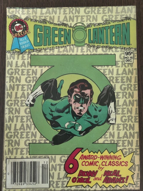 DC Comics Blue Ribbon Digest Green Lantern #16 VG/FN 1981