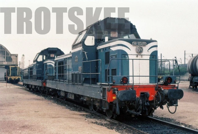 35mm Colour Negative SNCF French Railways Electric Loco BB66429 c1995 France