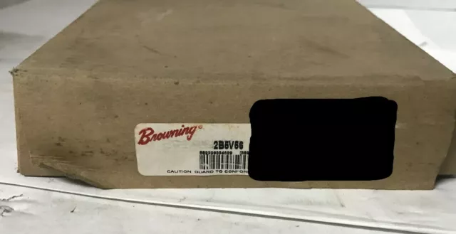 Browning 2B5V56 Split Taper Sheave 2 Groove A B Or 5V Belt Uses B Bushing