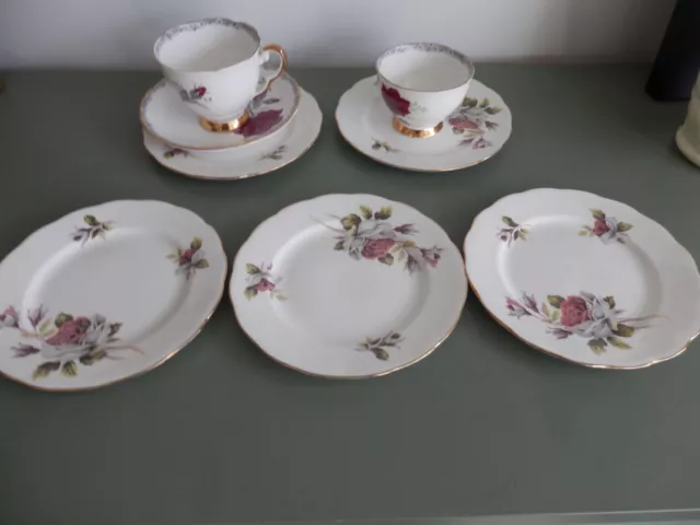 Joblot Vintage Bone China Teacups Saucer Sugar Bowl Plates Royal Albert etc