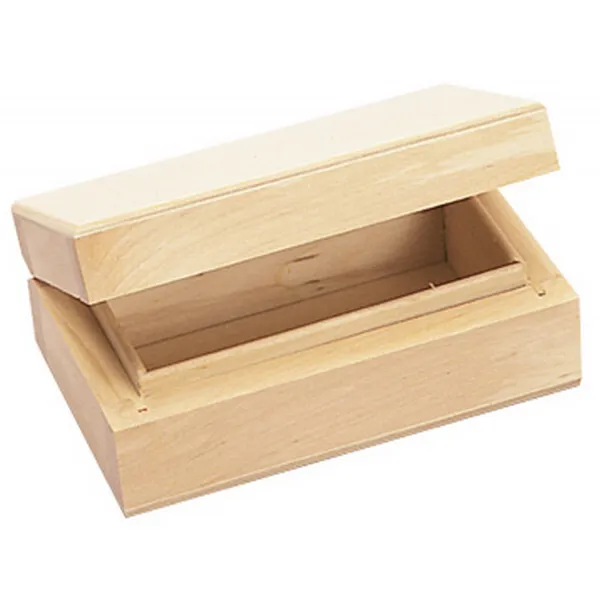 Petite boîte en bois - Avec couvercle - A personnaliser - 11,3x11,3x5 cm -  En ligne
