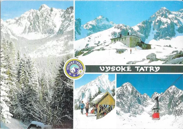 Ak Vysoke Tatry  (früher: Hohe Tatra), Motive um 1987