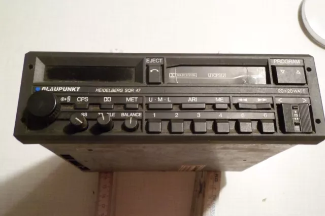 Auto Radio-Recorder  Blaupunkt " Heidelberg SQR 47 "