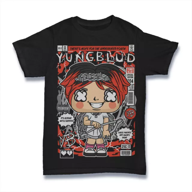 Yungblud T-shirt Dominic tee music top great gift idea stocking filler tee