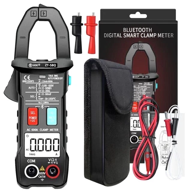 BSIDE ZT-5BQ Multimeter AC/DC Voltmeter Ammeter Car Range Tester Schwa W7R9