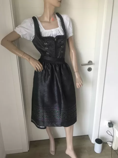 Edles Dirndl von Gamsbock mit Schürze Größe 42