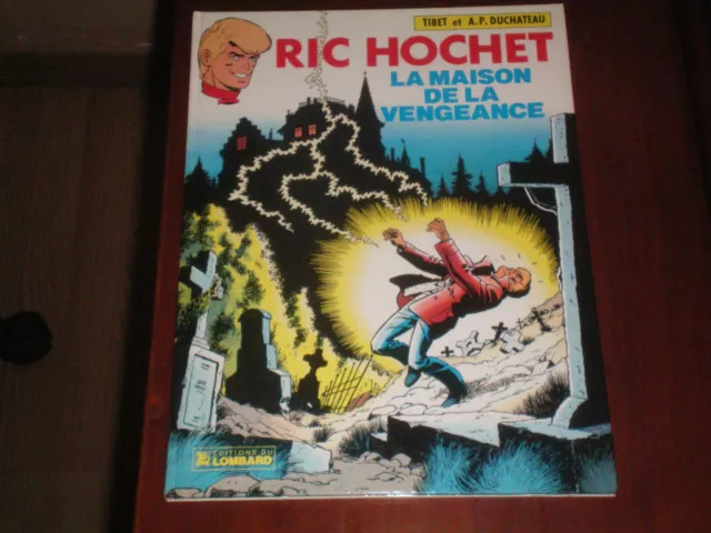 EO RIC HOCHET N°41 LA MAISON DE LA VENGEANCE  (dans le journal Tintin) 12 PHOTOS