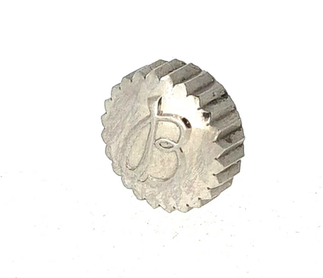 NOS VINTAGE COURONNE BREITLING 4,1 MM DE DIAMETRE DORE