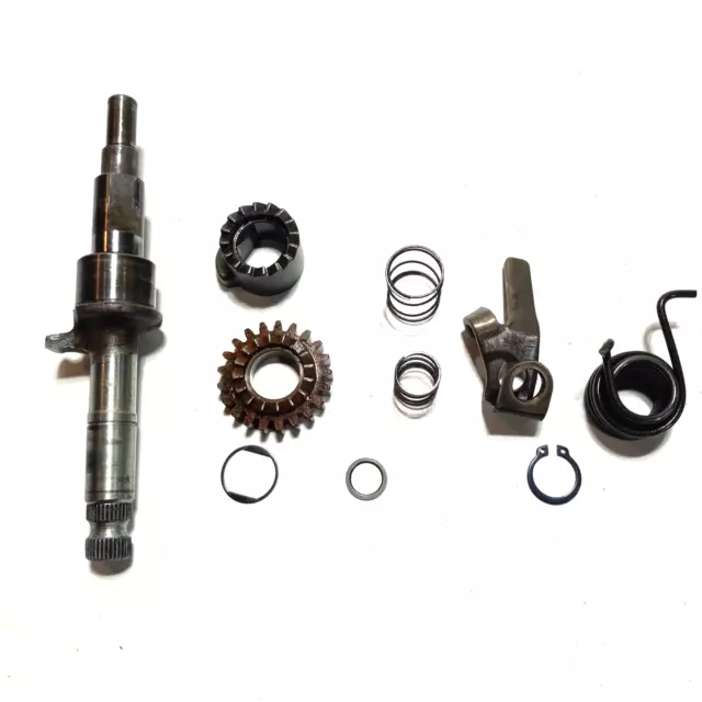 1977 Honda CB550 Kickstart Shaft Gear Assembly OEM (71-78) CB550 CB550K