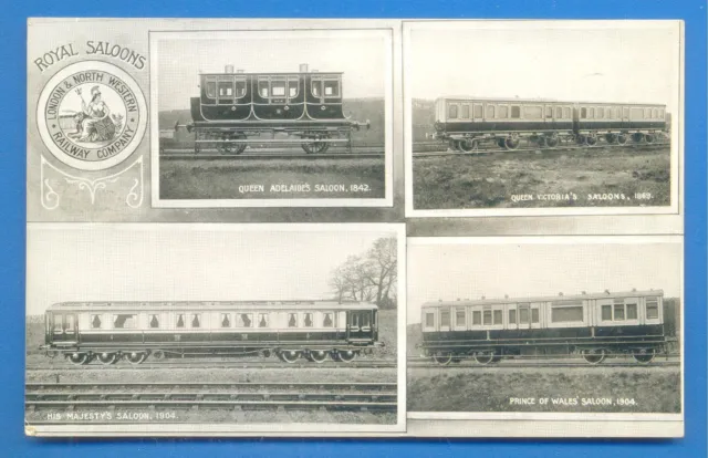 Royal Saloons.official London & North Western Railway Postcard