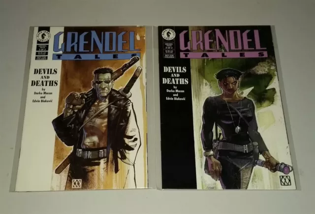 Grendel Tales Devils And Deaths #1-2 Dark Horse Comics 1994 Set (2)