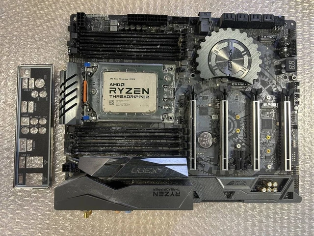 AMD RYZEN THREADRIPPER 2970WX CPU ASRock X399 Taichi Motherboard Set ...