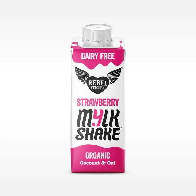 Rebel Cucina Fragola Mylk Shake 250 ml (confezione da 12)