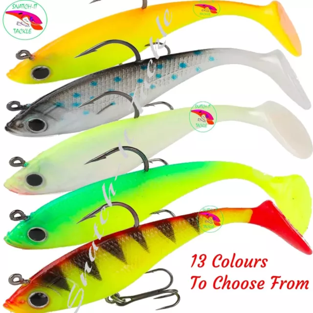 Soft Plastic Vibe Lures Flathead Jig Heads Barra Cod Snapper Jews Tackle Bait