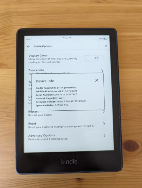 Kindle Paperwhite 11th Gen 6GB