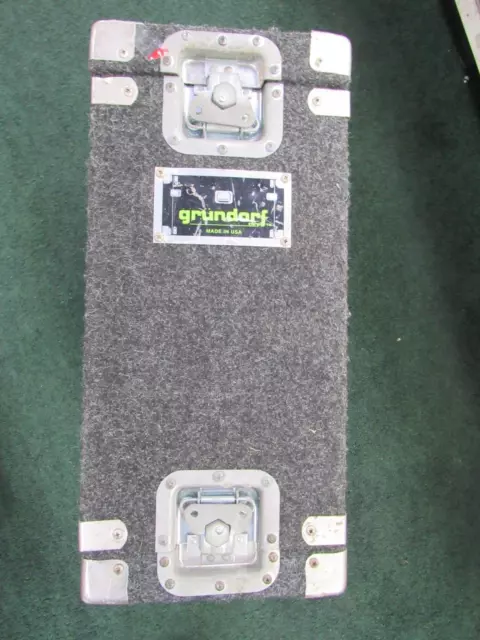 Grundorf 2 Space Rack Unit Case For Amp / Effects Studio Live Touring