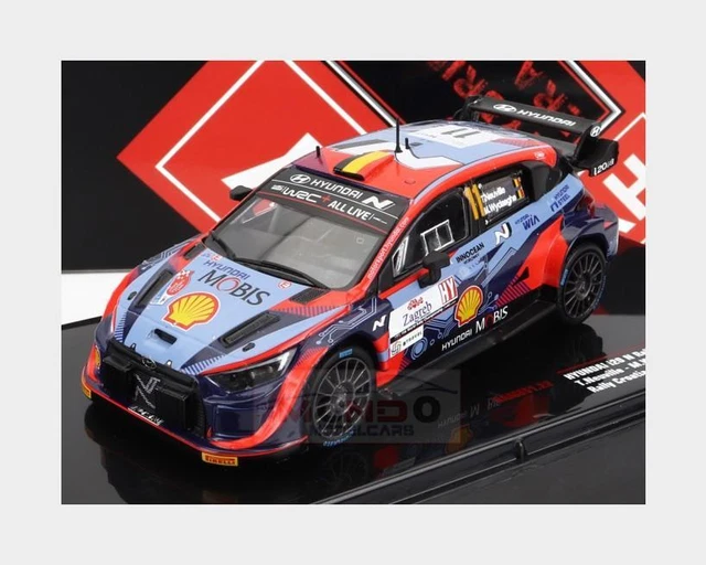 HYUNDAI i20 Neuville Rallye Corsica 2019 1/43 ixo RAM711 HYUNDAI i20 Neuville Rallye Corsica 2019 1/43 ixo RAM711