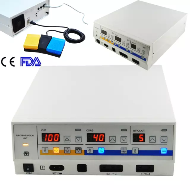 Medical Electrocautery Electrosurgical Unit Diathermy Cautery Machine Surgical