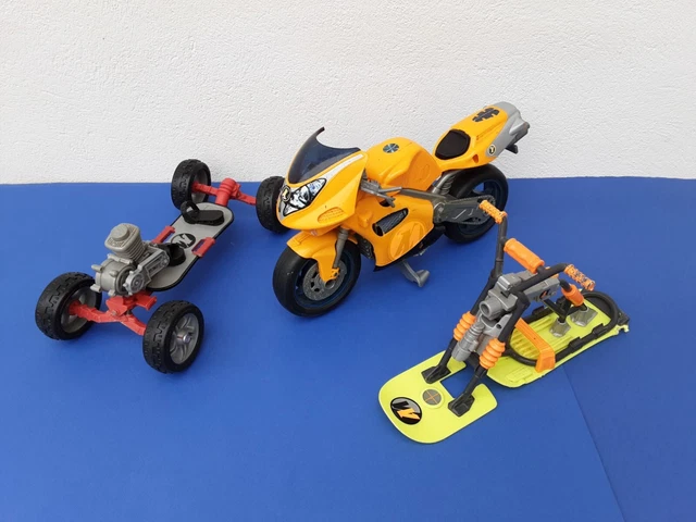 lot Gi*JOE annees 80 - 3 véhicules À Compléter Ou Pour Pièces - hasbro