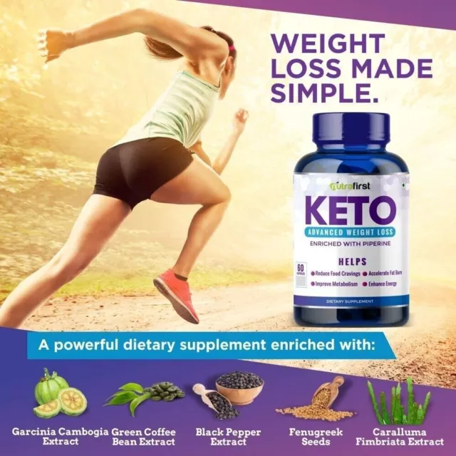 Keto Burn Max Strongest Keto Diet Pills Weight Loss Fat Loss (60 Tablets)