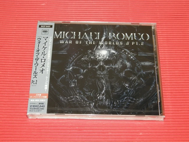 CD Michael Romeo War Of The Worlds // Pt.2 SICP6435PROMO SONY Japan OBI PROMO プロモ 未開封 /00110 MICHAEL ROMEO War Of The Worlds // Pt. 2 + 3 JAPAN 2CD