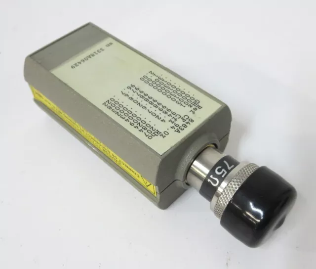 HEWLETT-PACKARD 8483A Power Sensor 100kHz-2GHz 75 Ohm