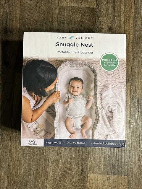 New Baby Delight Snuggle Nest Dream Portable Infant Sleeper