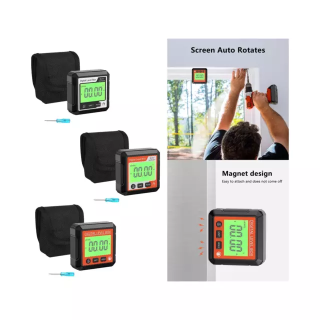 Digital Level Angle Gauge Angle Finders Level Box for Automobile Building