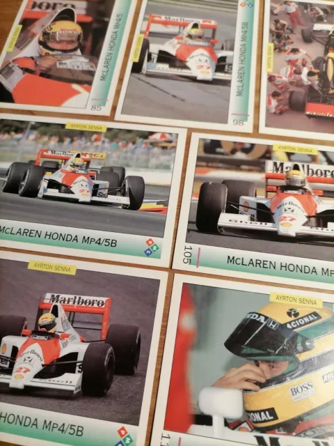 1992 Grille Formule 1 Un #34 Ayrton Senna Mclaren F1 Near Très Bon État
