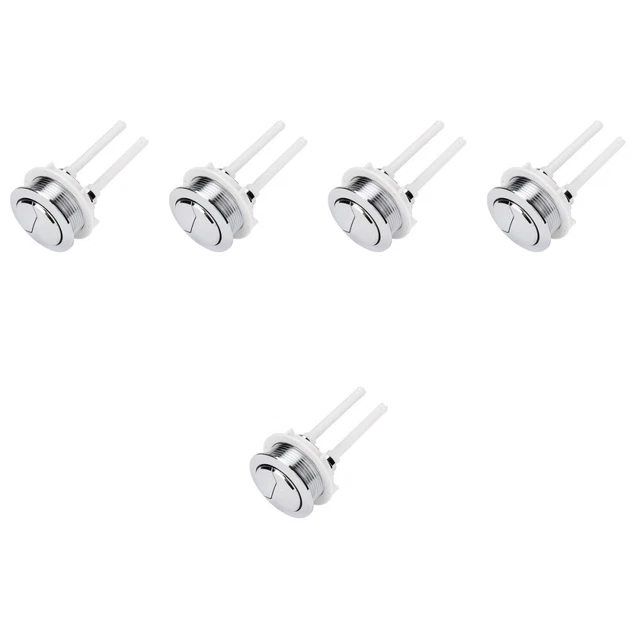 5x Práctica Útil Conveniente Caña de Botones de Inodoro para Hogar Baño Inodoro