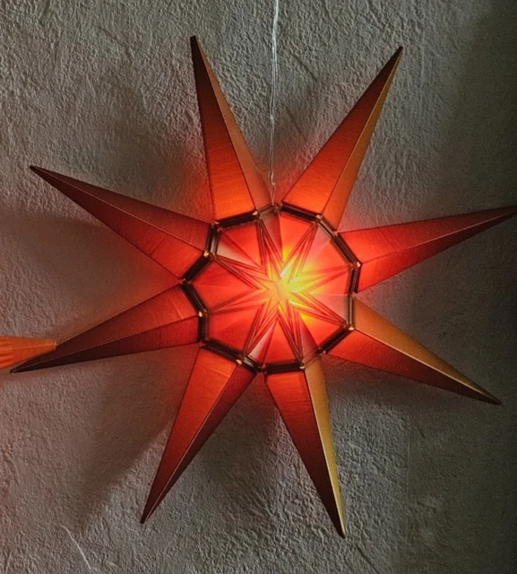 Herrnhuter Stern Wetterfest LED Weihnachtsstern 55cm Fr Drauen   Beleuchteter Adventsstern Aus Kunststoff, 3.6W Guru Shop