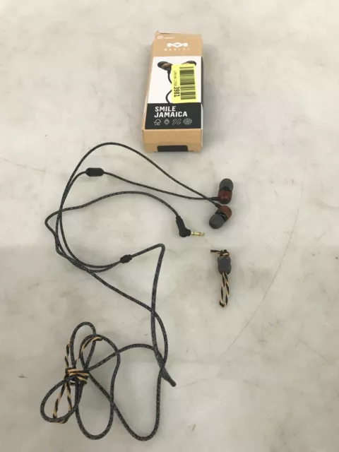 House of Marley Kopfhoerer mit Kabel 'Smile Jamaica'- In-Ear Kopfhoerer