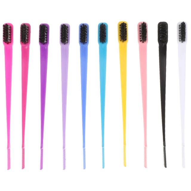 10 un. cepillos de cejas peines parapines para el cabello cepillos para la frente
