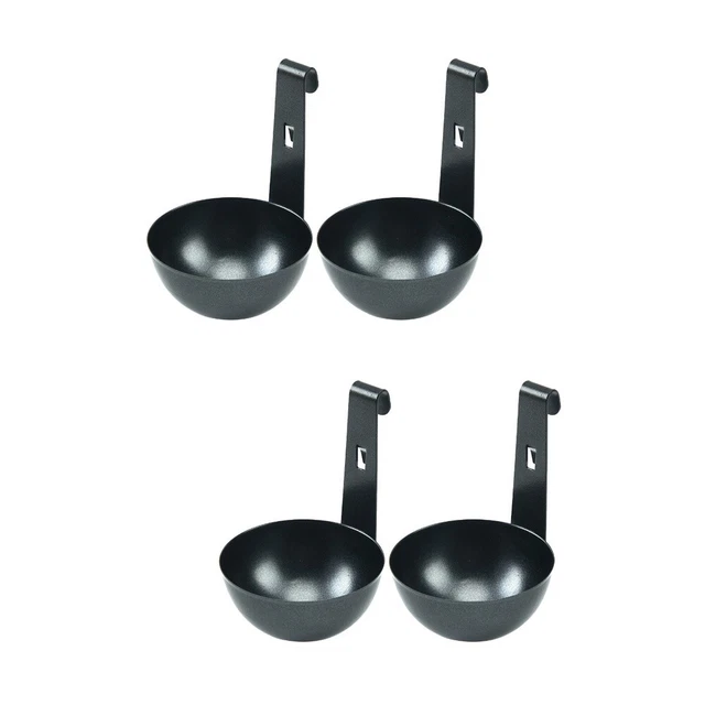 4 PCS Cuisine Vapeur à vapeur à vapeur d'oeuf d'ébullition Cuisinière à