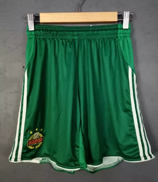 Adidas Sk Rapid Wien 2009/2010 Men Shorts Pantaloncini Football Soccer Size M 34