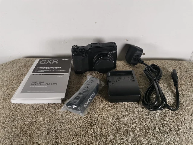 Ricoh GR Digital GXR S10 10.0MP Digital Camera - Black (Kit w/ VC 24-72mm Lens)