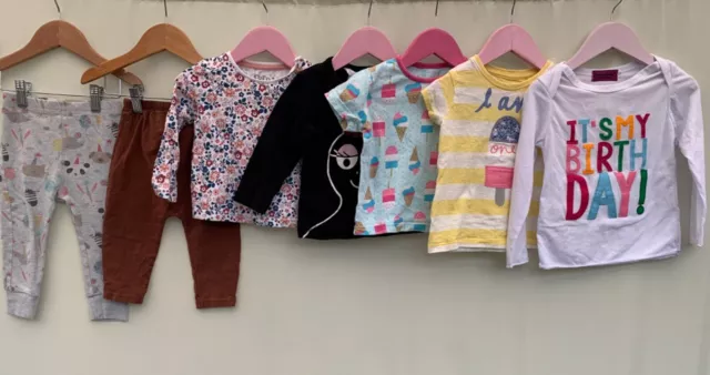 Bundle of girls clothes age 9-12 months Next Tu H&M