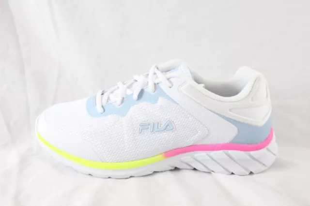 Fila Memory Core Callibration 21-Womens White Running Shoes NEW