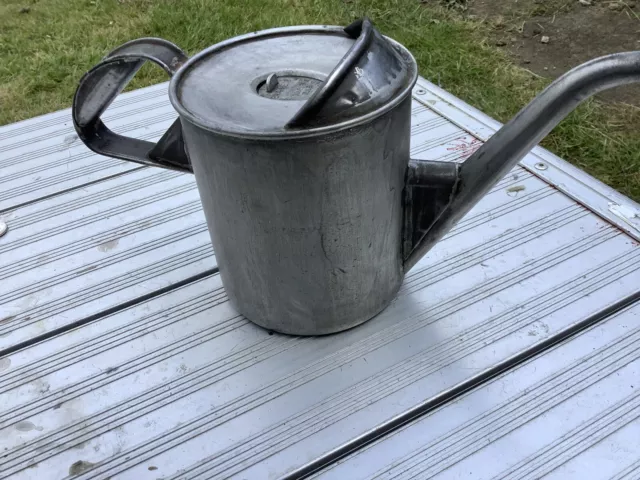Vintage Braime's No 50 Double Slide Grit Excluder Feed Hole Oil Pourer Jug2 Pint