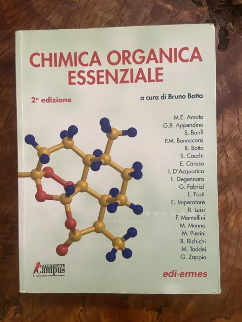 Chimica Organica Essenziale , Bruno botta , Edizione Ermes , Seconda Edizione