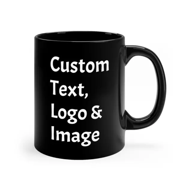 Personalized Mug Custom Text Photo Name Gift Coffee Funny Day Ceramic 11oz Cup